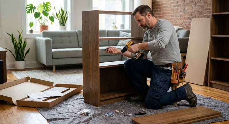 Bookshelf Assembly in Overland Park, KS