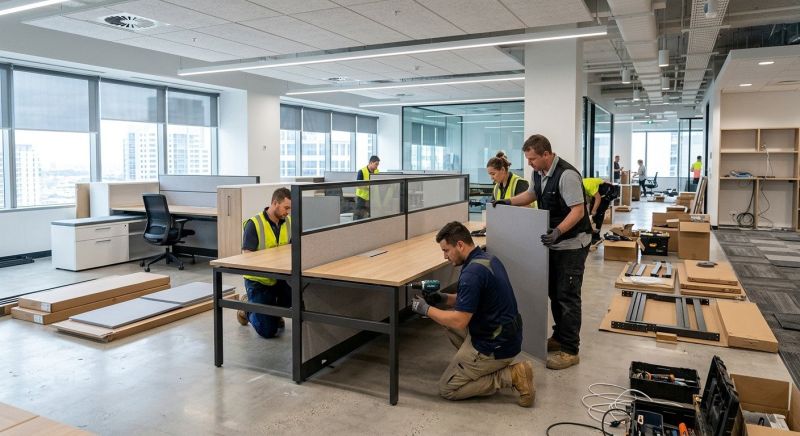 Office Furniture Installation in Alpharetta, GA