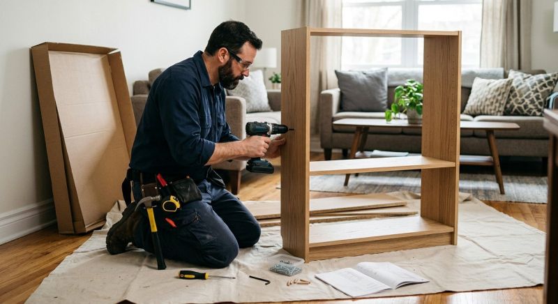 Bookshelf Assembly in Littleton, CO