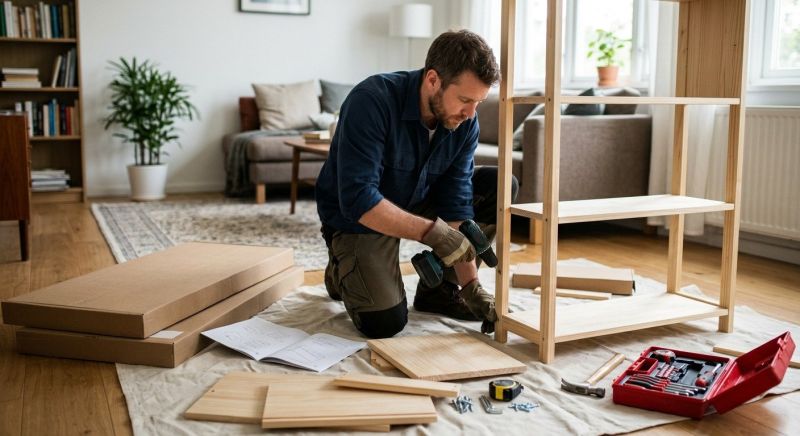 Bookshelf Assembly in Overland Park, KS