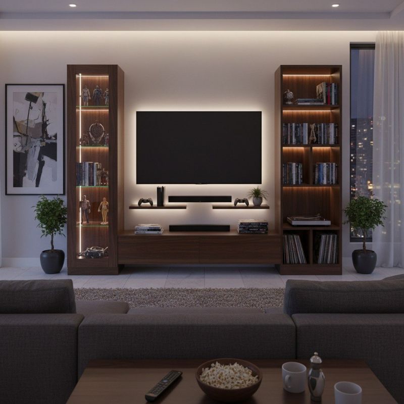 Entertainment Center Assembly