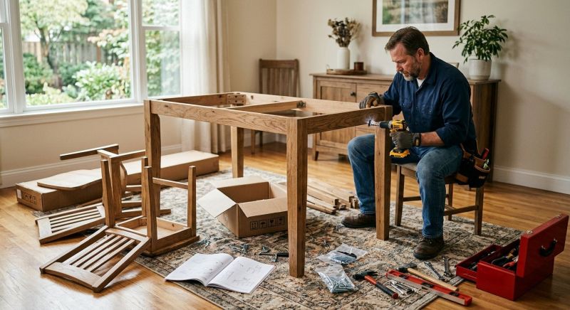 Game Table Assembly in Olathe, KS
