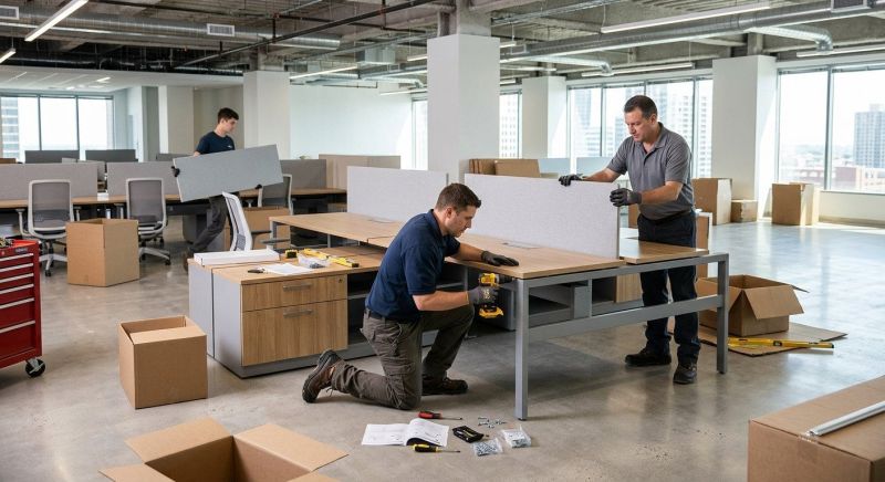 Office Furniture Installation in Denver County, CO