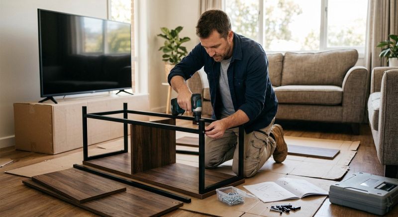 Tv Stand Assembly in Olathe, KS